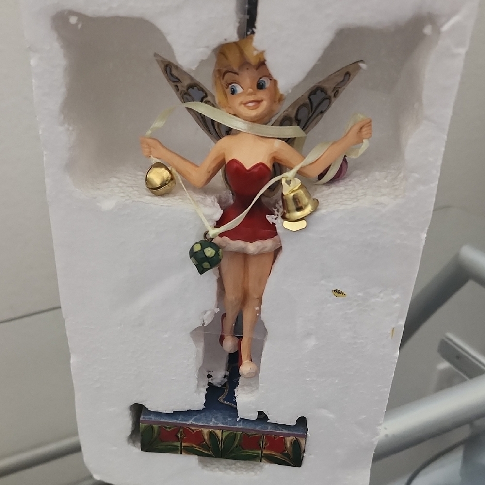 Disney Traditions Christmas Hanging Tinkerbell Standing Ornament - Picture 3 of 12